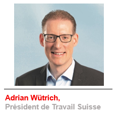 Interview de Adrian Wüthrich, Président de Travail.Suisse / ancien conseiller national